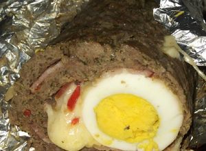 Una foto de Arrollado de carne picada
