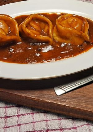 A picture of Momo chilli manchurian.