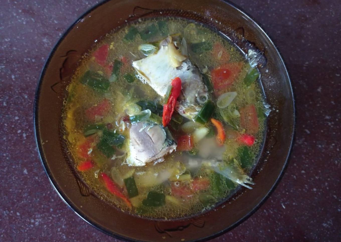 Ikan kuah asem manis
