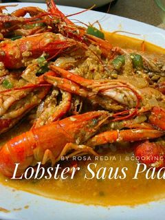 Foto resep Baby Lobster/ Udang Lobster Saus Padang