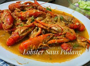 Foto resep Baby Lobster/ Udang Lobster Saus Padang