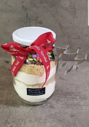 Foto di Ricetta in barattolo- Biscotti alle Nocciole e Cioccolato