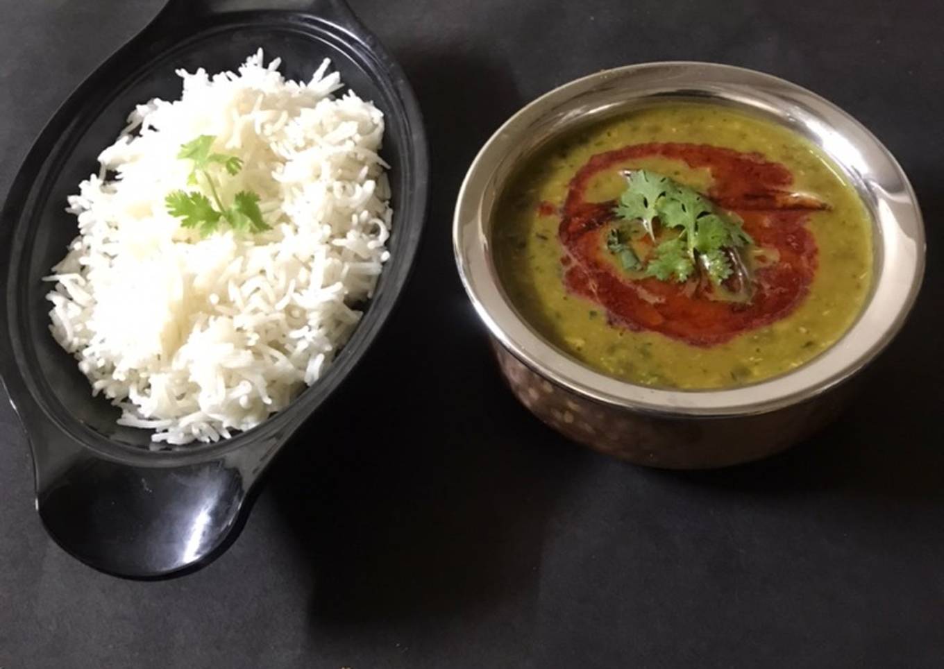 Masoor Dal and rice