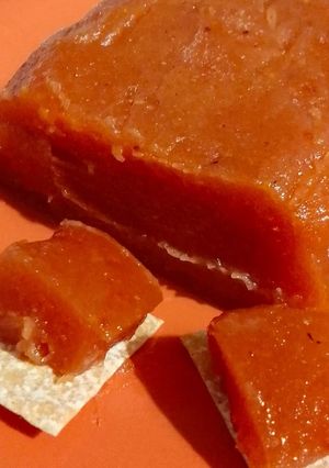 Una foto de Dulce de membrillo en robot de cocina