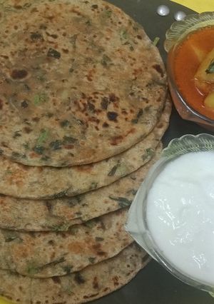 मेथी का पराठा (Methi ka paratha recipe in hindi) रेसिपी मुख्य फोटो