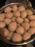 Baso sapi kenyal tepung tapioka dan terigu