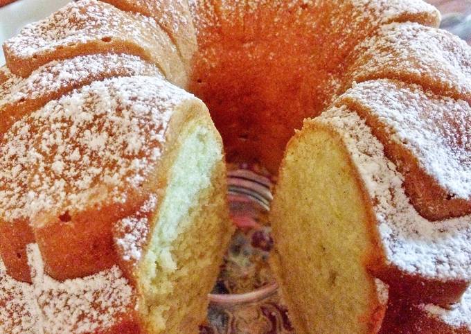 Steps to Prepare Any-night-of-the-week Lemon Blossom Bundt Cake