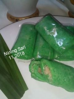Foto resep Dadar gulung isi kelapa