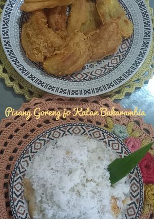 Foto resep Katan Bakarambia jo Goreng Pisang🥥🍌