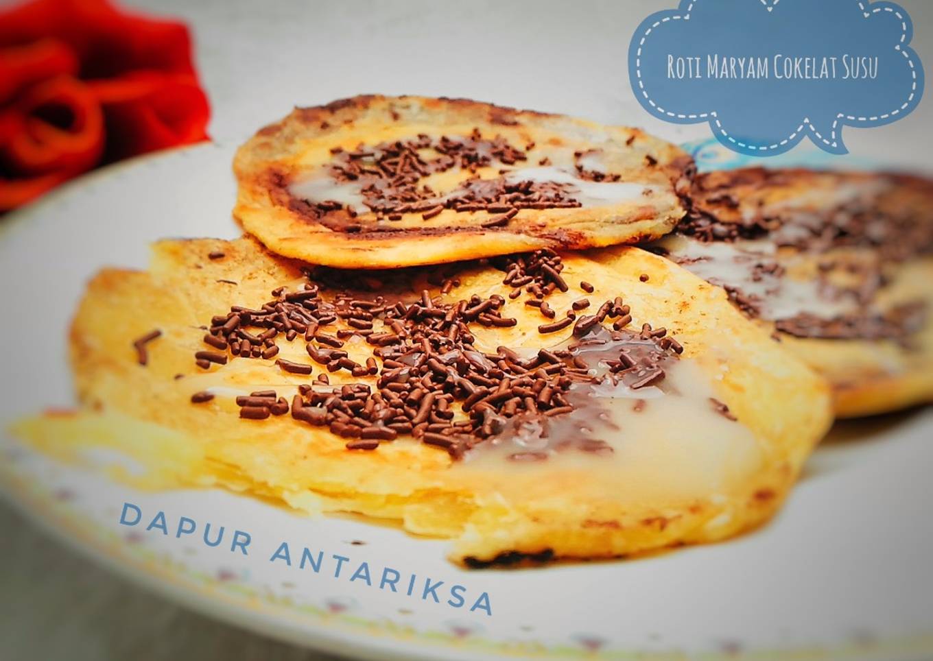 Roti Maryam Cokelat Susu