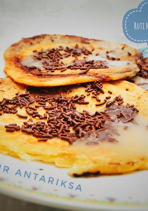 Foto resep Roti Maryam Cokelat Susu