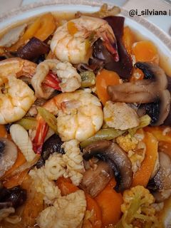 Foto resep Capcay Aneka Jamur Seafood
