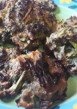 Una foto de Bocadillos de kale al horno