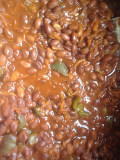 A picture of Maharagwe/ Madondo.