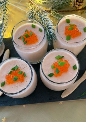 Une photo de ☆Panna Cotta au Saumon Fumé☆
