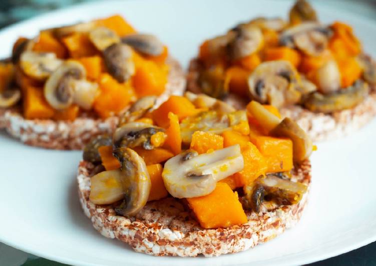 Бутерброды с тыквой