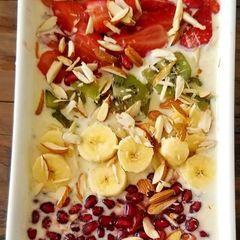 A picture of Overnight oats.