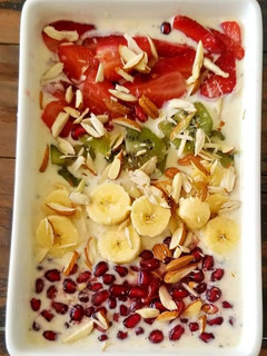 A picture of Overnight oats.