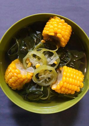 Foto resep Sayur Bayam Jagung