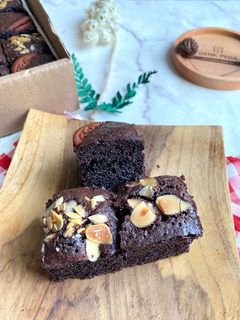 Foto resep Chewy Brownies Red Velvet