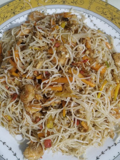 Foto resep Bihun Goreng Putih Udang