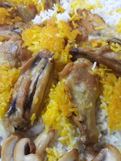 عکسی از دستور ته انداز مرغ