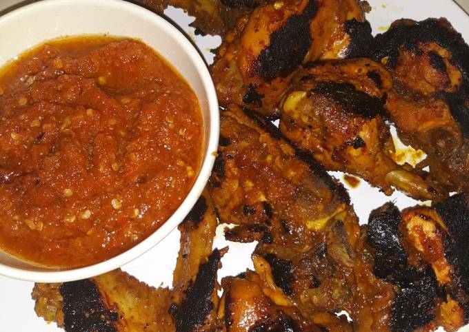 Ayam Bakar Endeus + Sambel