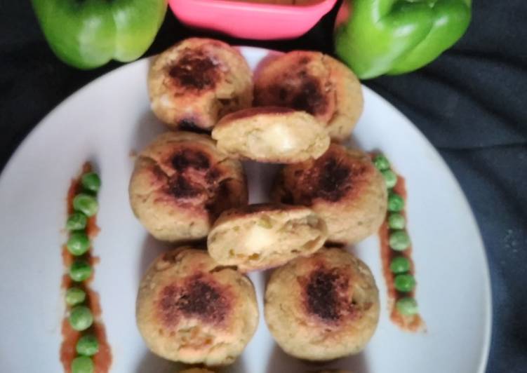 How to Make Homemade Mixed veg stuffed cheese baati