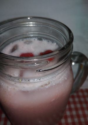 Foto resep Strawberry smoothie