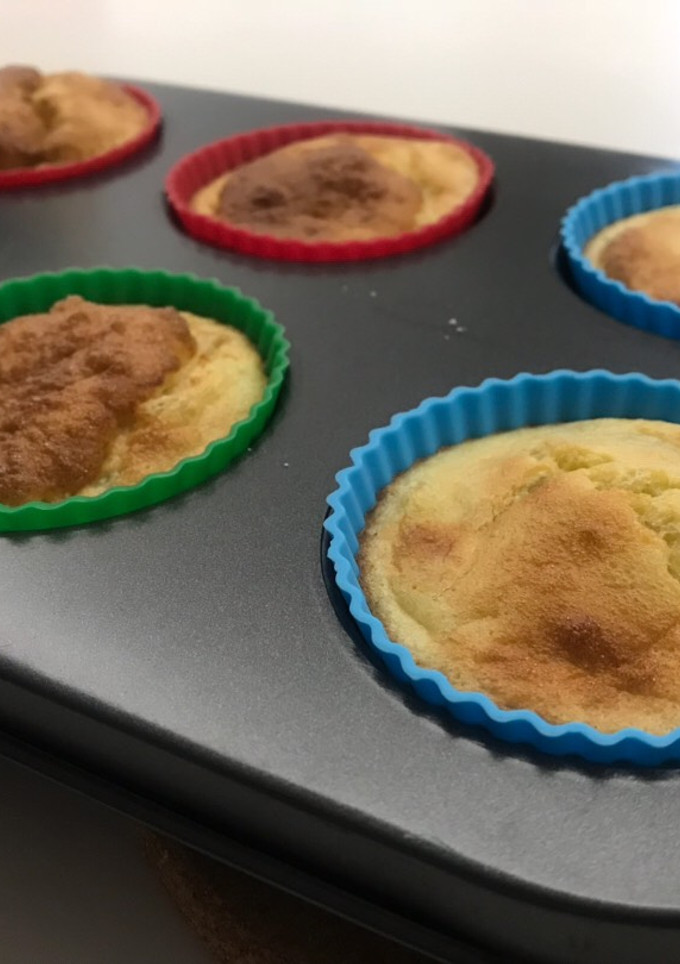 簡單狗狗香蕉蛋糕 的食譜成品照片