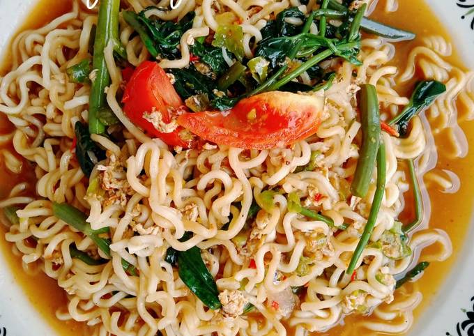 Resep Indomie Kangkung Belacan Oleh Husnaa Cookpad