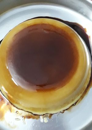 A picture of Caramel pudding.