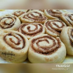 A picture of Cinnamon rolls.
