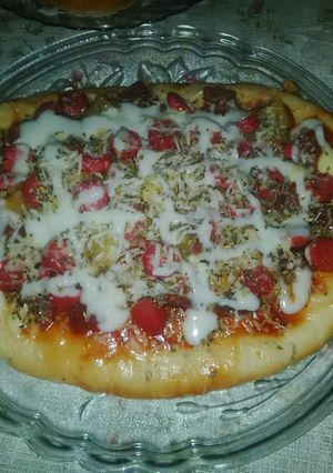 Foto resep Pizza Happy Call Ala dapur umami