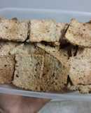 Galletitas con semillas - crackers integrales