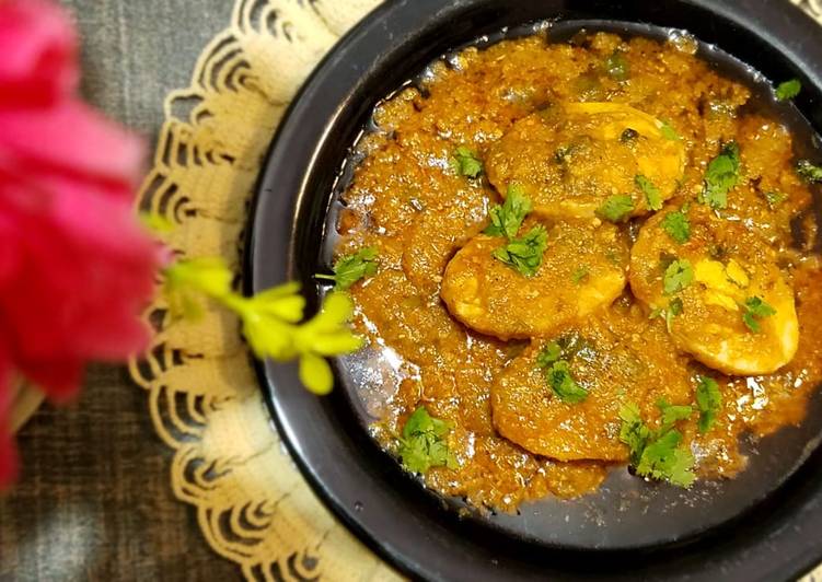 How To Use Egg masala curry🍛