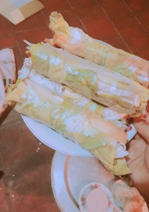 Hình của món Nem cuốn.