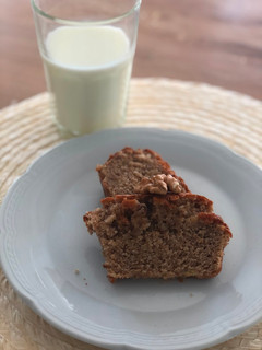 Una foto de ¡¡¡ Budín de banana Riquísimo chicloso e húmedo por dentro 🍌