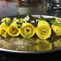 Khandvi A picture of Khandvi.