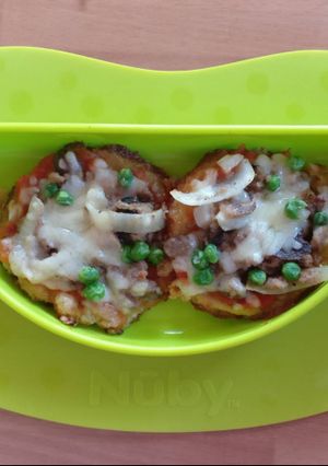 Foto resep MPASI Mini Potato Pizza (11months+)