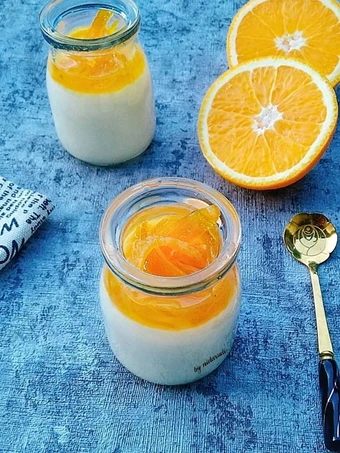 Langkah Mudah untuk Membikin Resep Puding Susu Manisan Kulit Jeruk yang Uenak Anti Ribet, Sempurna