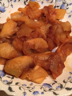 Una foto de Manzanas caramelizadas