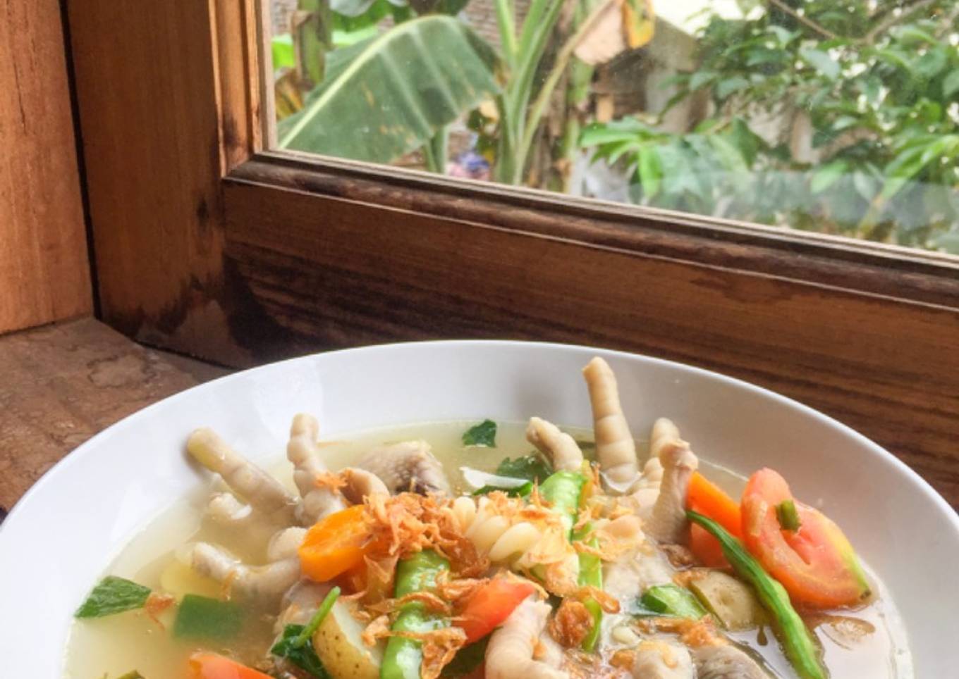 Sop Ceker Ayam