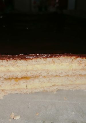 Mézes zserbó recept fotója