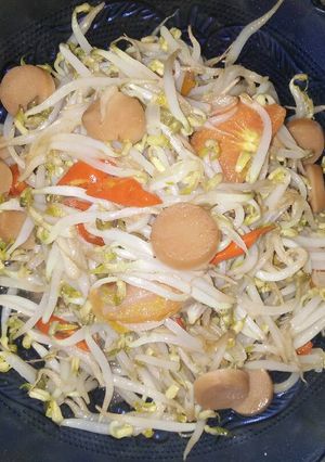 Foto resep Tumis touge sosis sapi