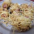 Mie Gulung Sosis Simple