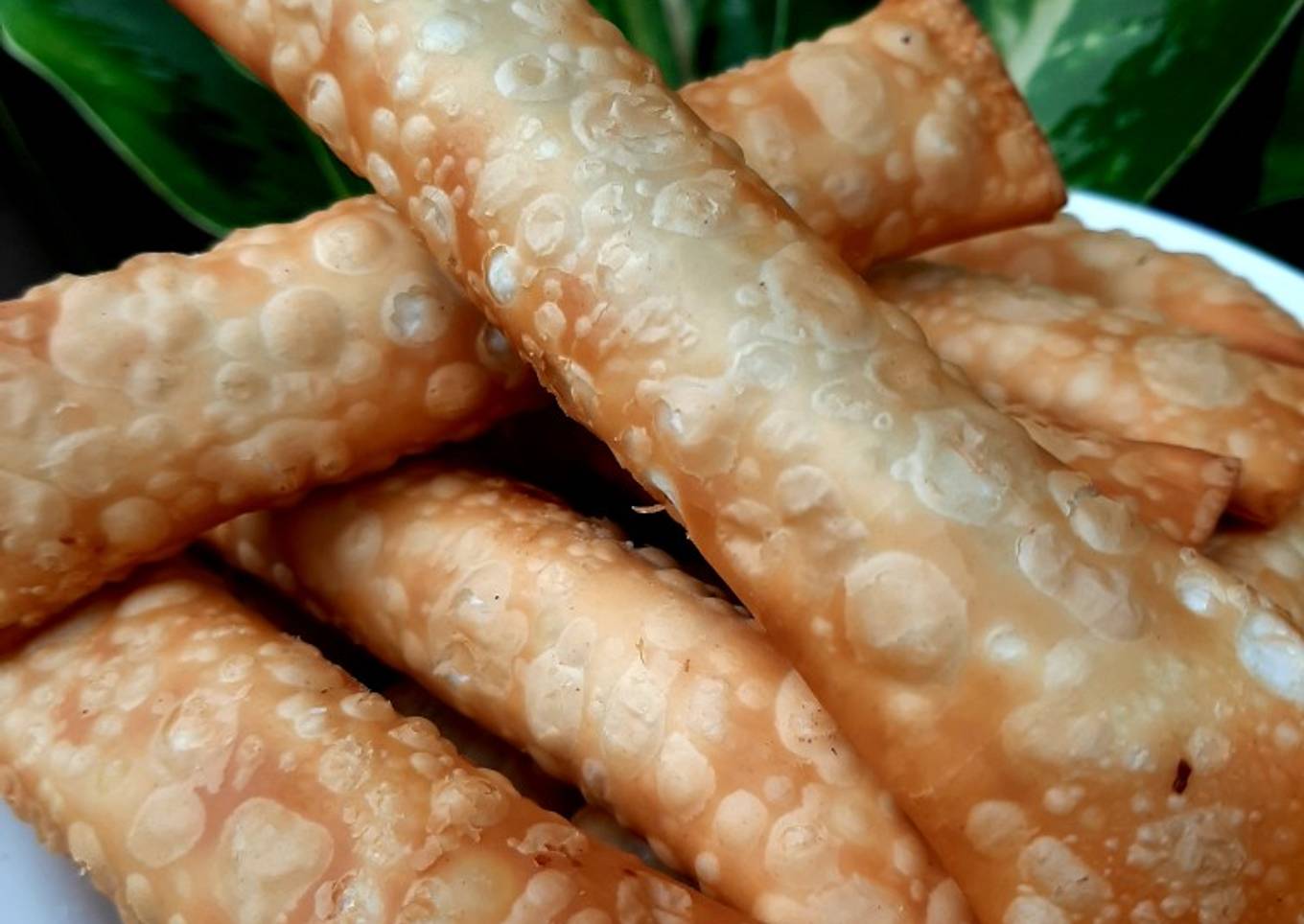 181. Pisang Coklat Keju Kulit Pangsit