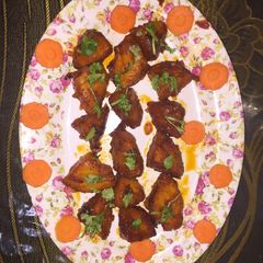 A picture of Idli manchurian.