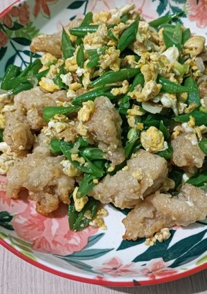 Foto resep Tumis Chicken Telur Buncis