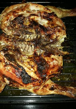 Una foto de Pollo al horno